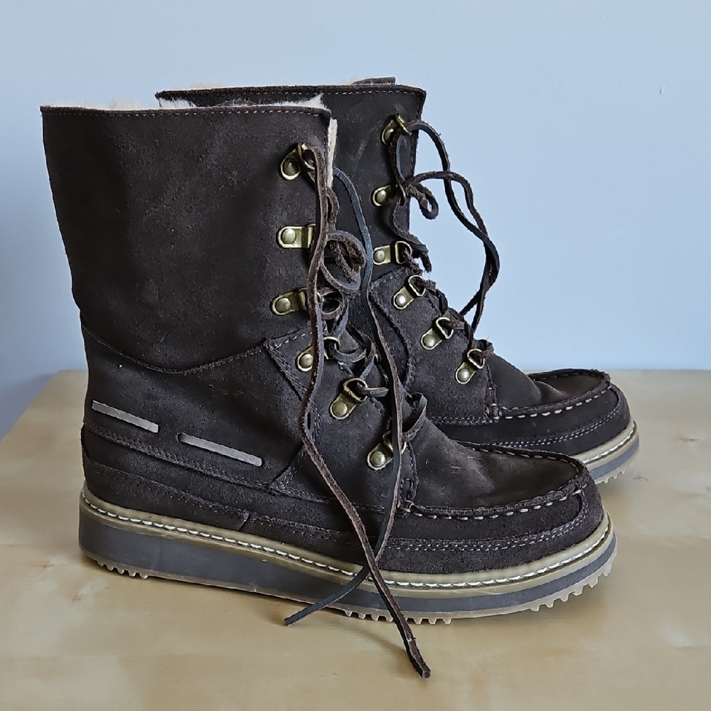 Aldo Women Suede Waterproof Boots